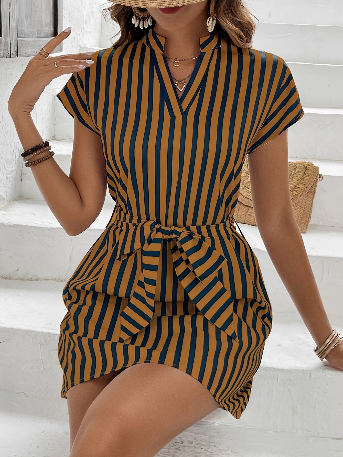 Madelon | Relaxed Striped Dress