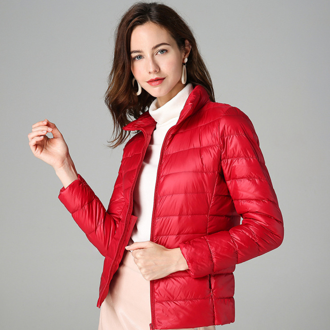 Amaris | Lightweight Jacket Filled with White Duck Feathers