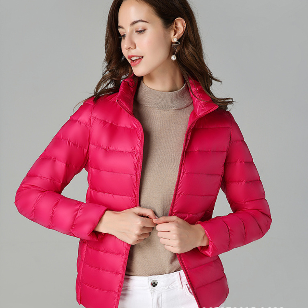Amaris | Lightweight Jacket Filled with White Duck Feathers