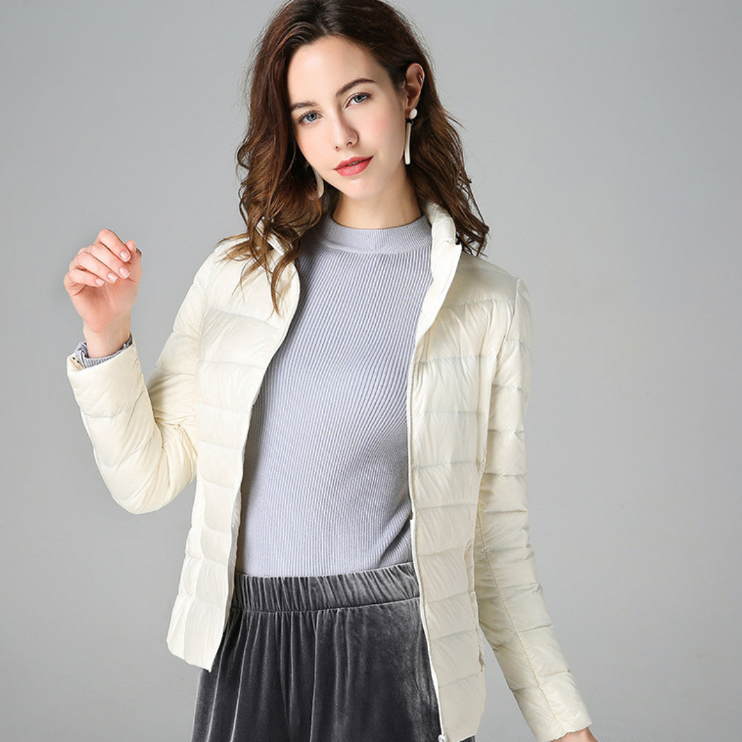 Amaris | Lightweight Jacket Filled with White Duck Feathers