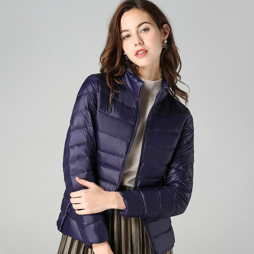Amaris | Lightweight Jacket Filled with White Duck Feathers