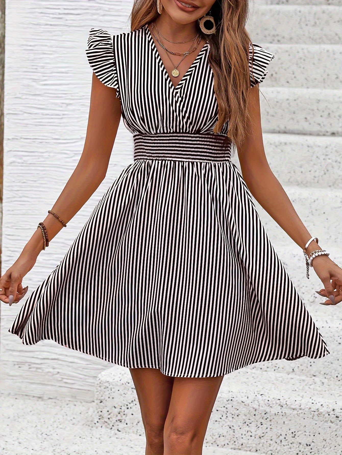 Striped Summer Dress by Dany