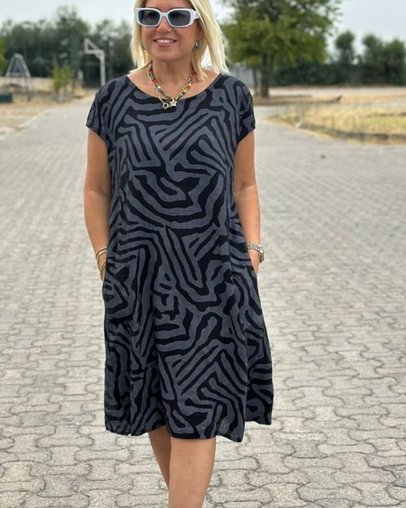 Nylah | Round Neck Summer Dress