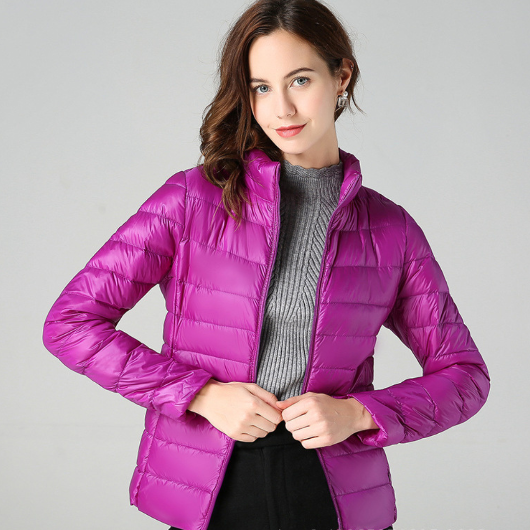 Amaris | Lightweight Jacket Filled with White Duck Feathers