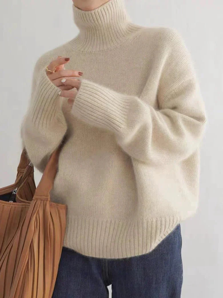 Larine | Cozy Turtleneck Knitwear