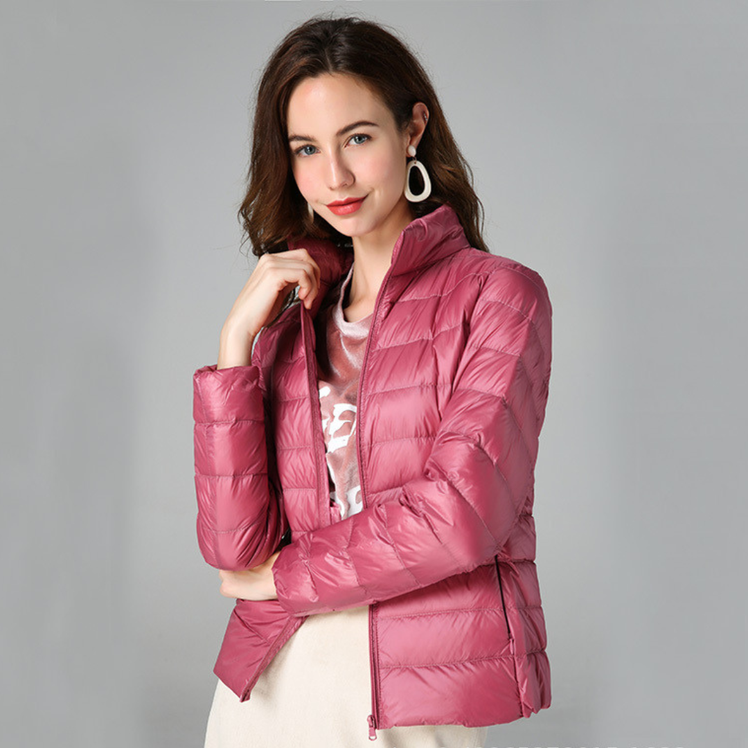 Amaris | Lightweight Jacket Filled with White Duck Feathers