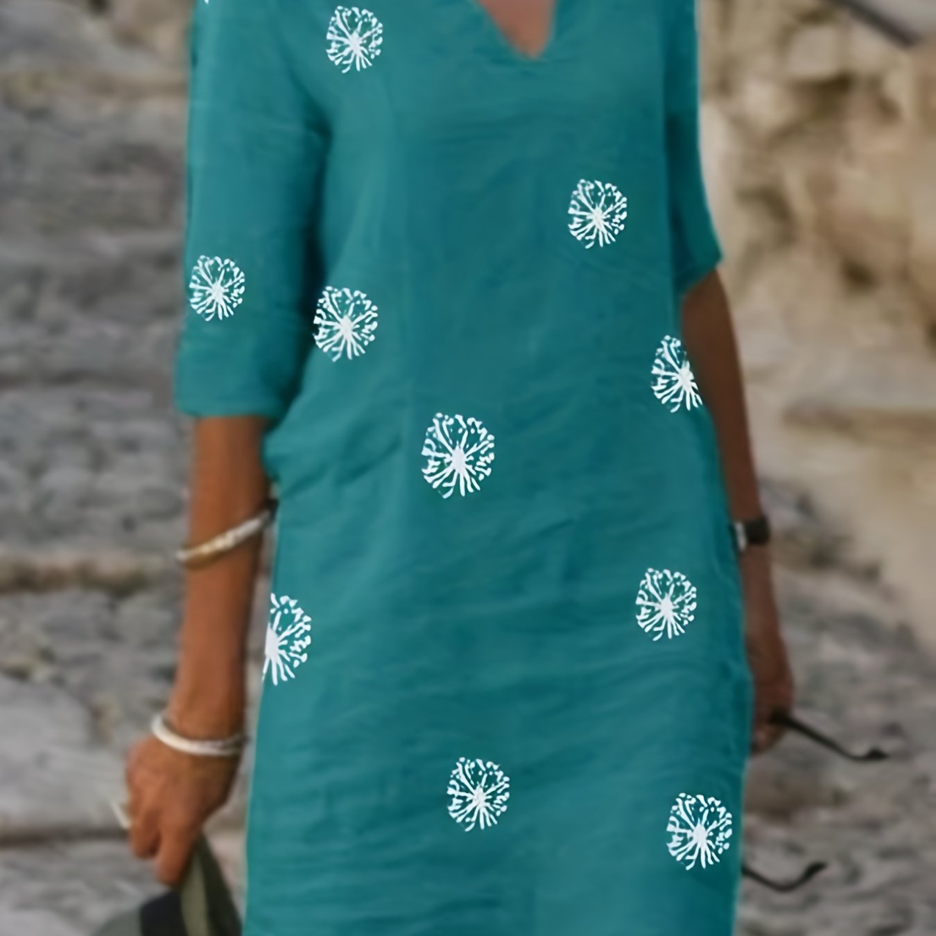 Azelie | Retro Floral Gown