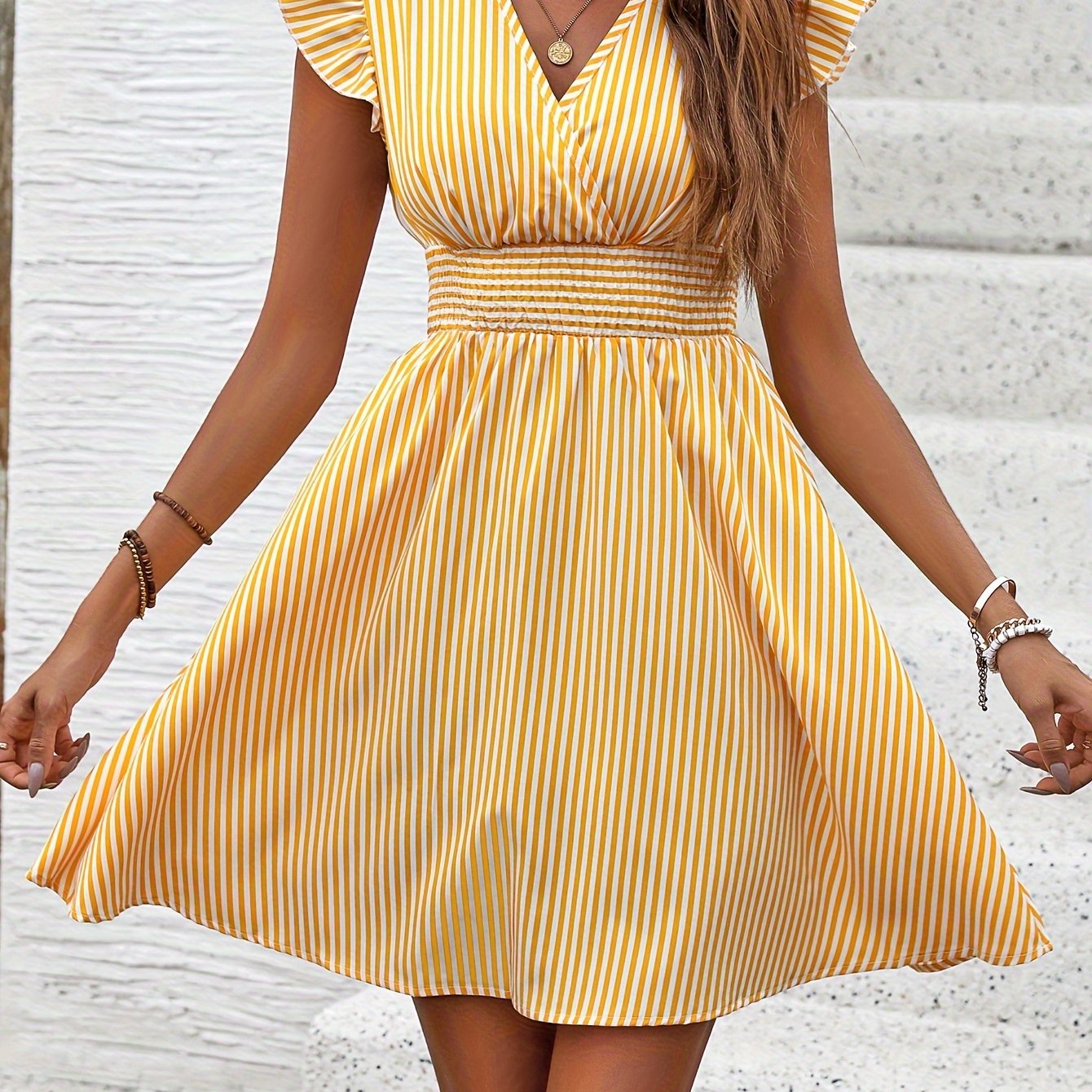 Striped Summer Dress by Dany