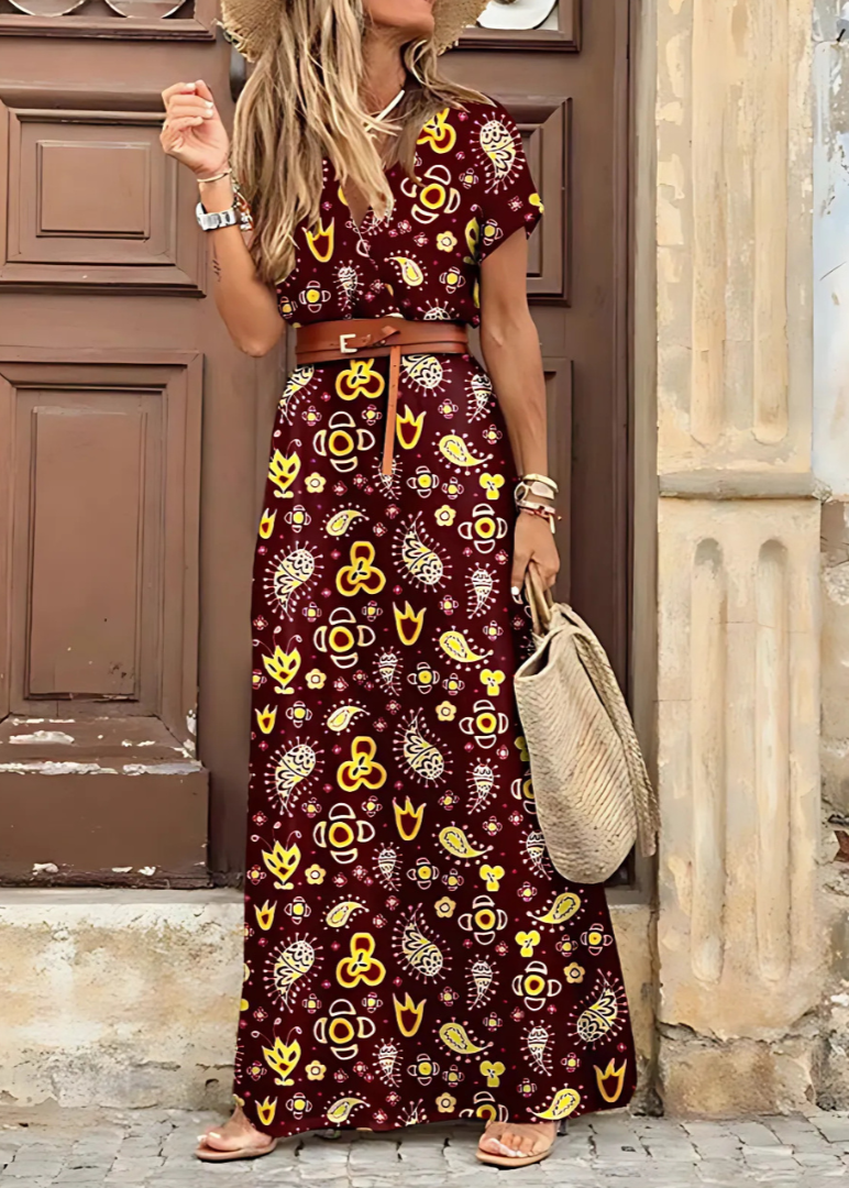 Tahlee | Stylish Bohemian Maxi Dress