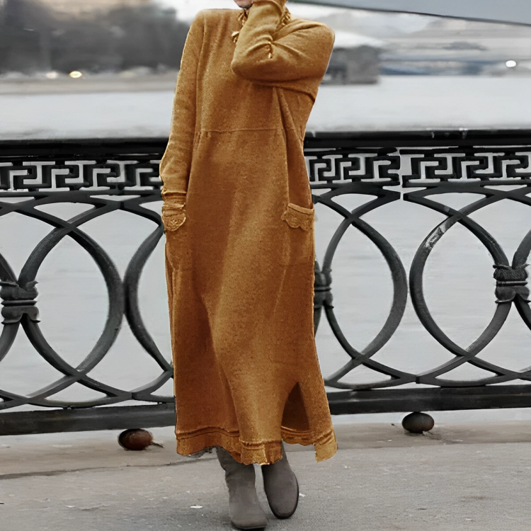 Helen | Soft & Comfortable Winter Dress