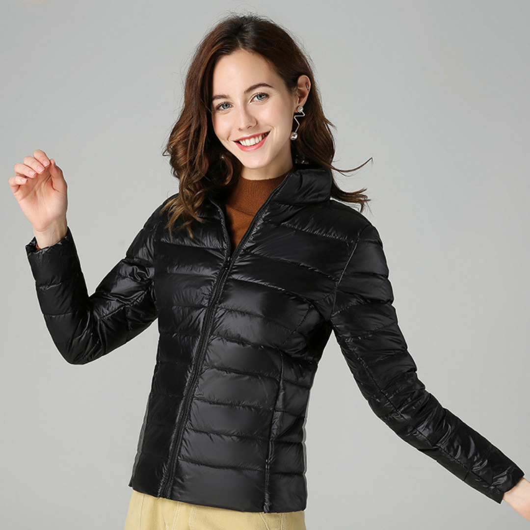 Amaris | Lightweight Jacket Filled with White Duck Feathers