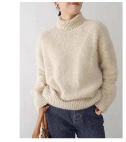 Larine | Cozy Turtleneck Knitwear
