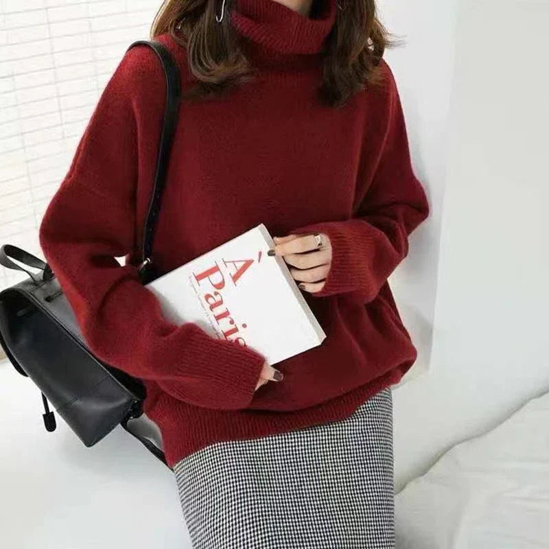 Larine | Cozy Turtleneck Knitwear
