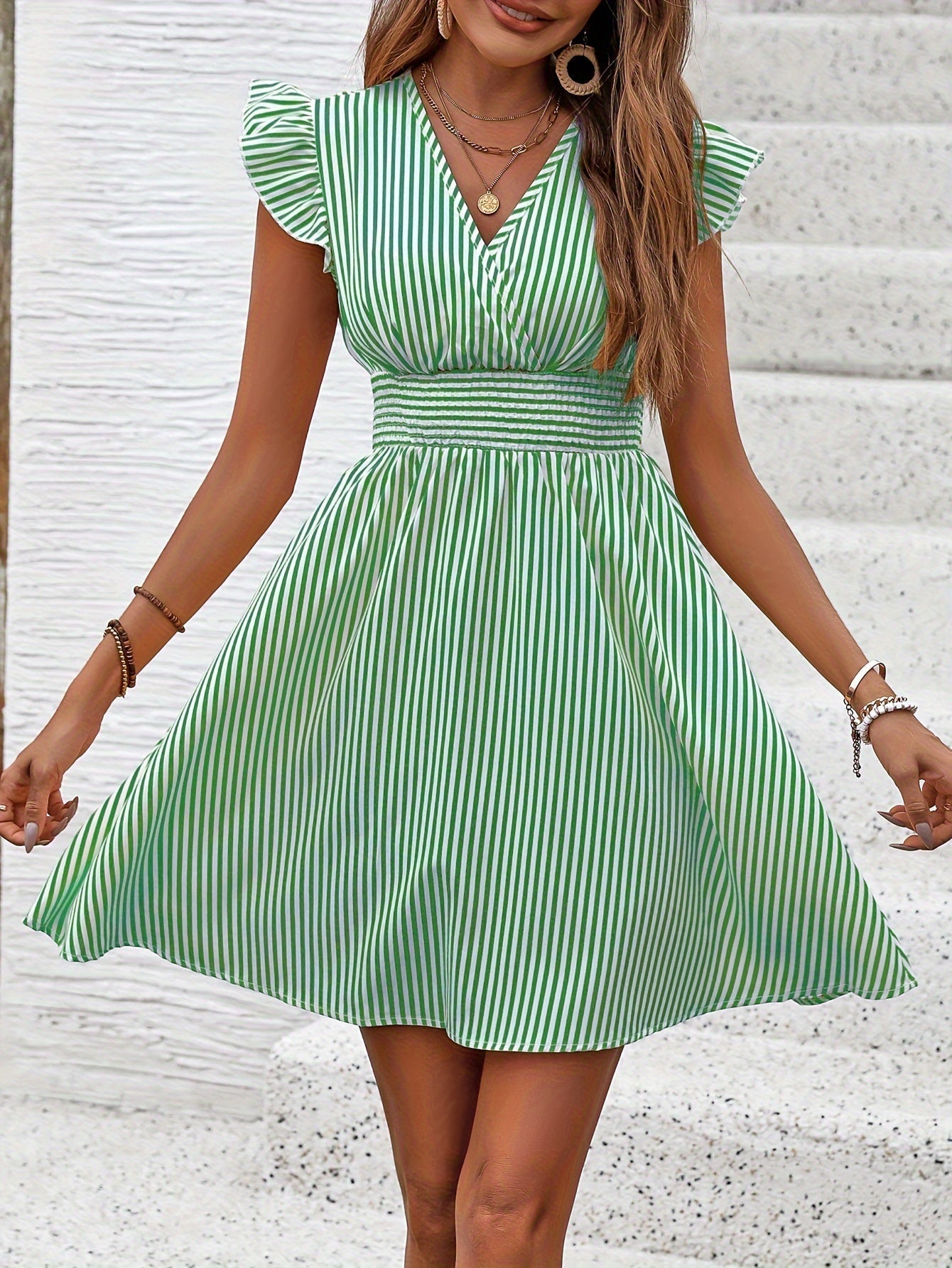 Striped Summer Dress by Dany