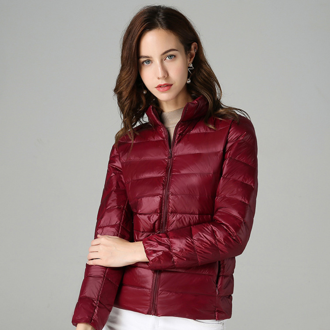 Amaris | Lightweight Jacket Filled with White Duck Feathers