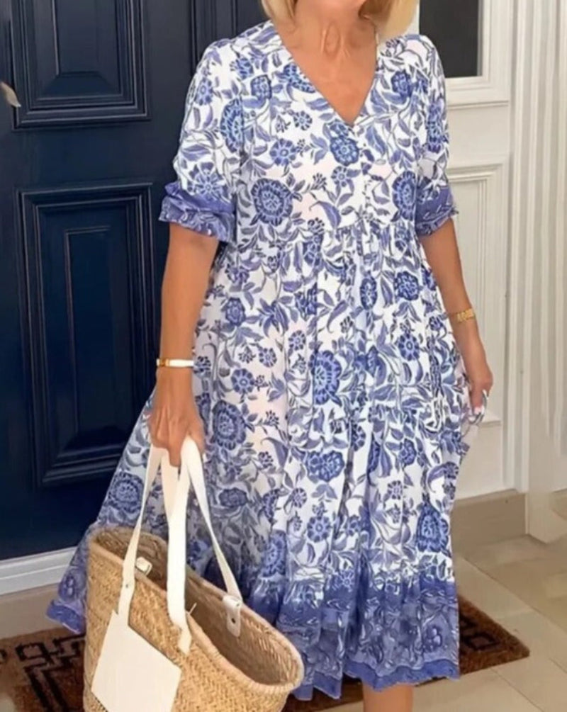 LIA | Graceful Floral Dress with an Airy Feel