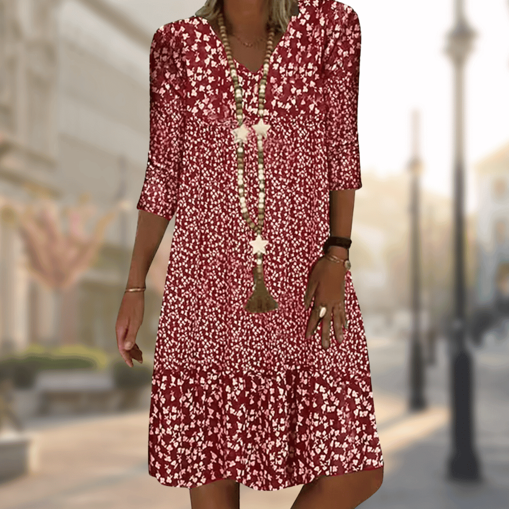 Naila | Stylish Printed Elegant Dress