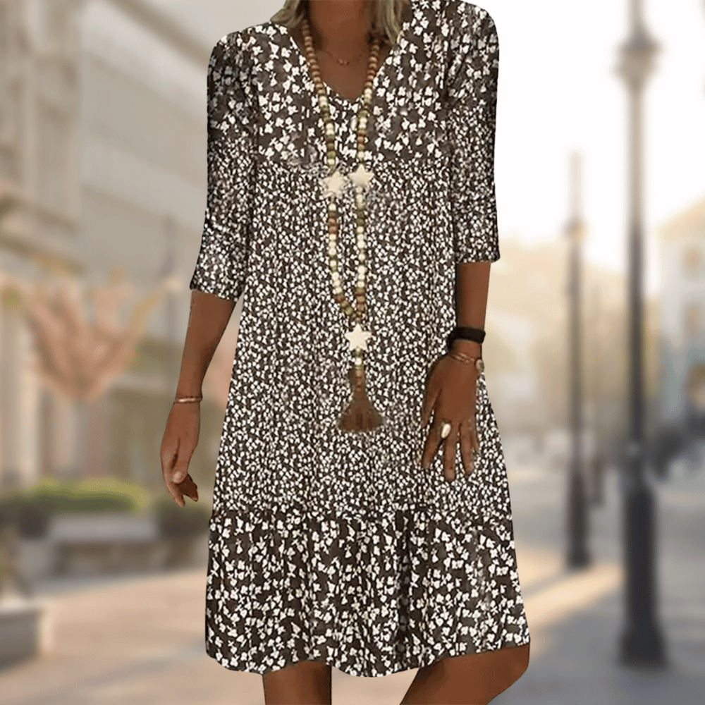Naila | Stylish Printed Elegant Dress