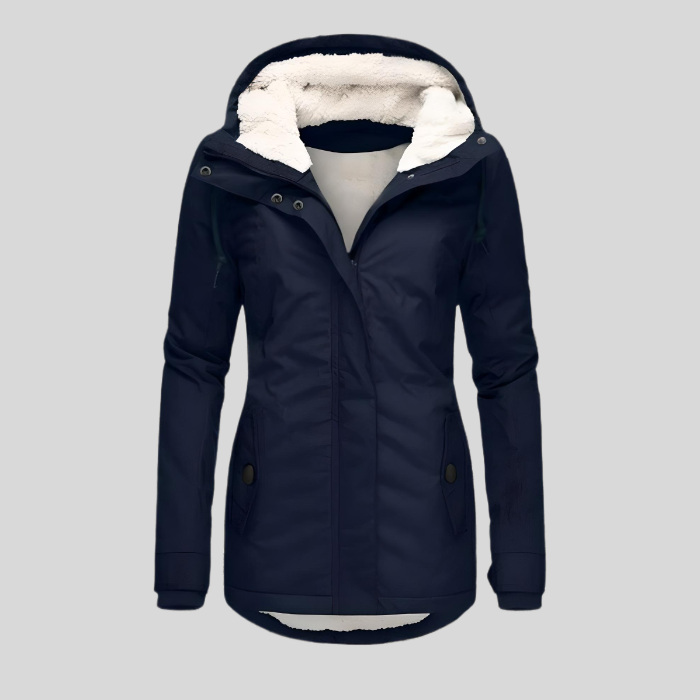 Valmont | Waterproof Long Jacket with Hood & Soft Lining