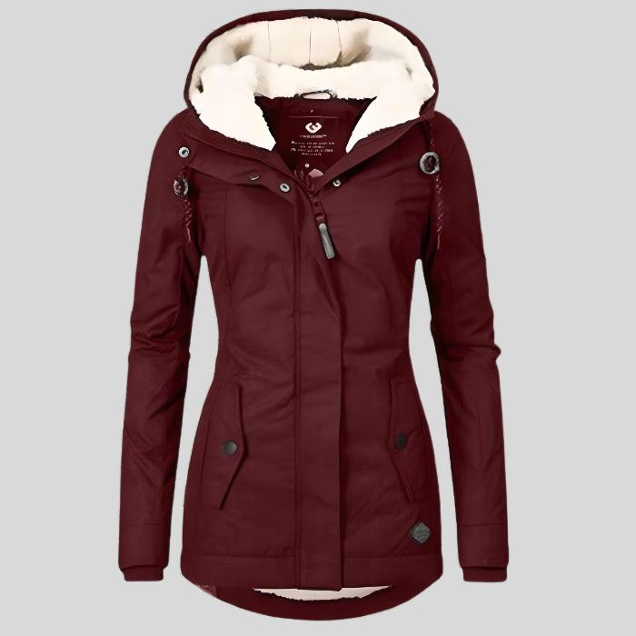Valmont | Waterproof Long Jacket with Hood & Soft Lining