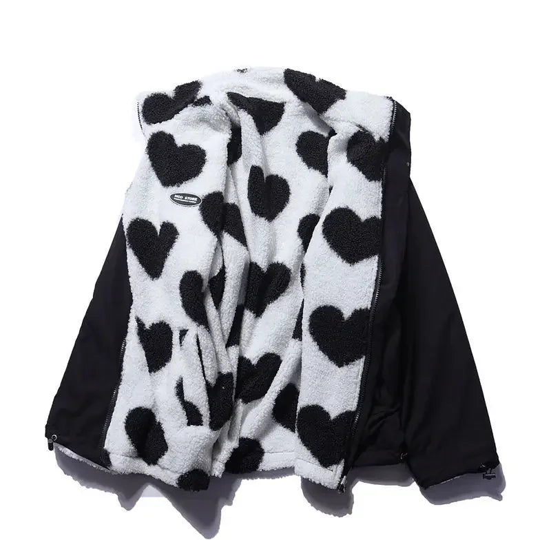Alveena | Double-Sided Heart Jacket