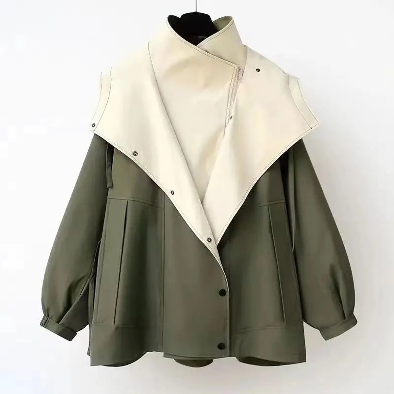 Clemence | Stylish Hooded Windbreaker Jacket