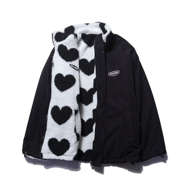 Alveena | Double-Sided Heart Jacket