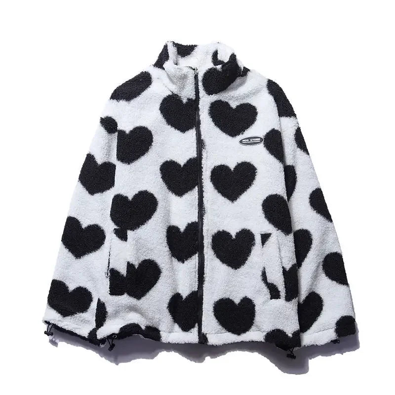 Alveena | Double-Sided Heart Jacket