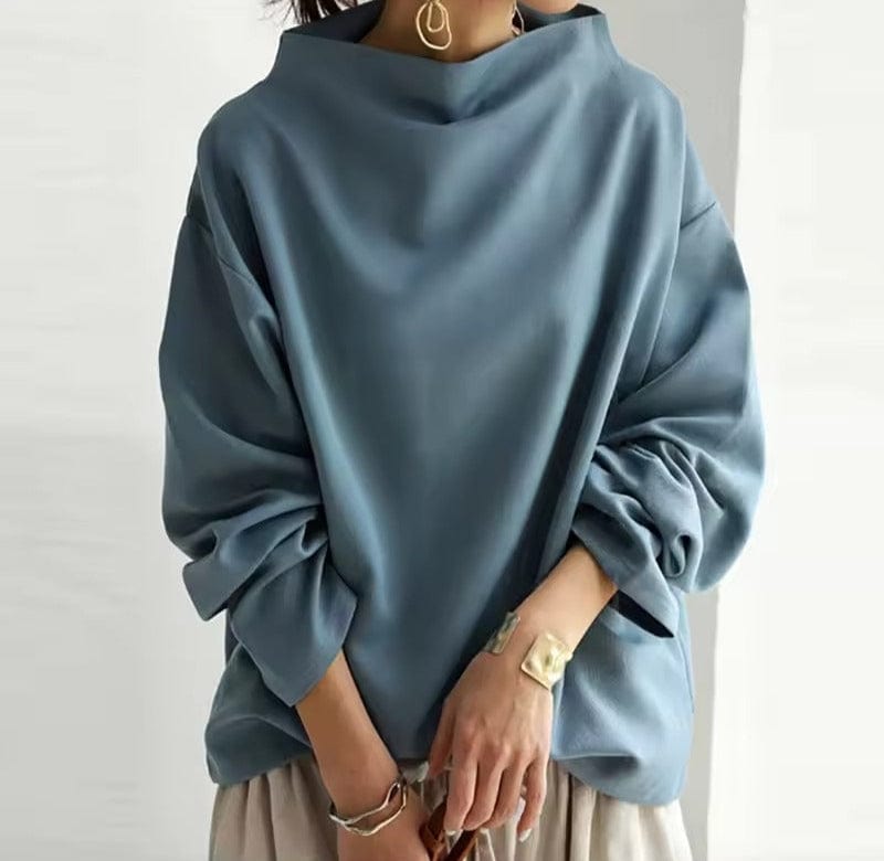 Wanda | Cozy High-Neck Knit Top