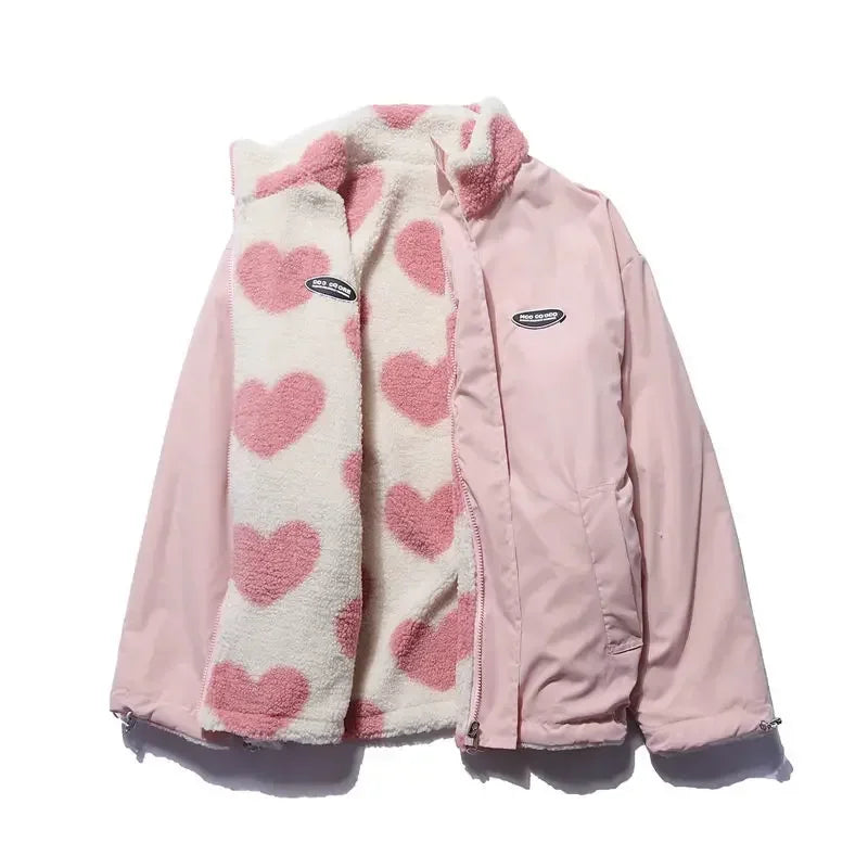 Alveena | Double-Sided Heart Jacket
