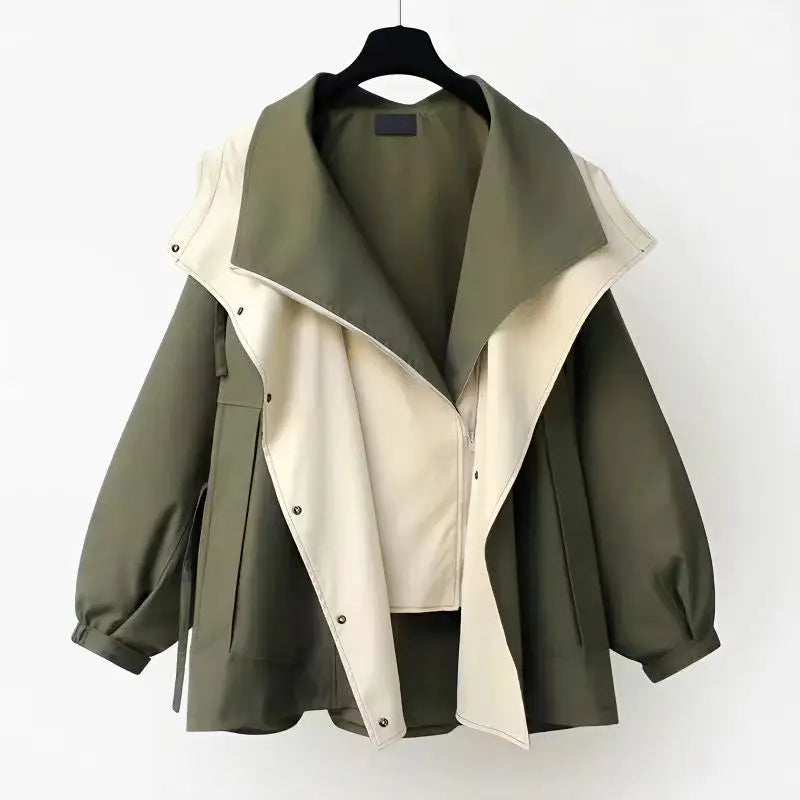 Clemence | Stylish Hooded Windbreaker Jacket