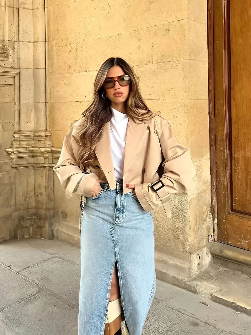 Blair | Compact Trench Coat