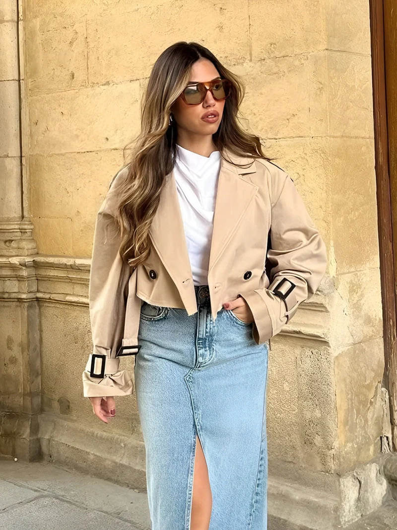 Blair | Compact Trench Coat