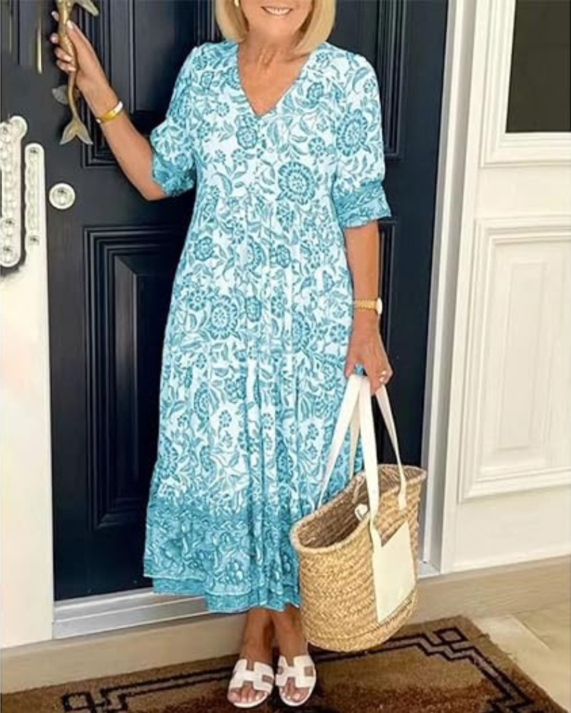 LIA | Graceful Floral Dress with an Airy Feel