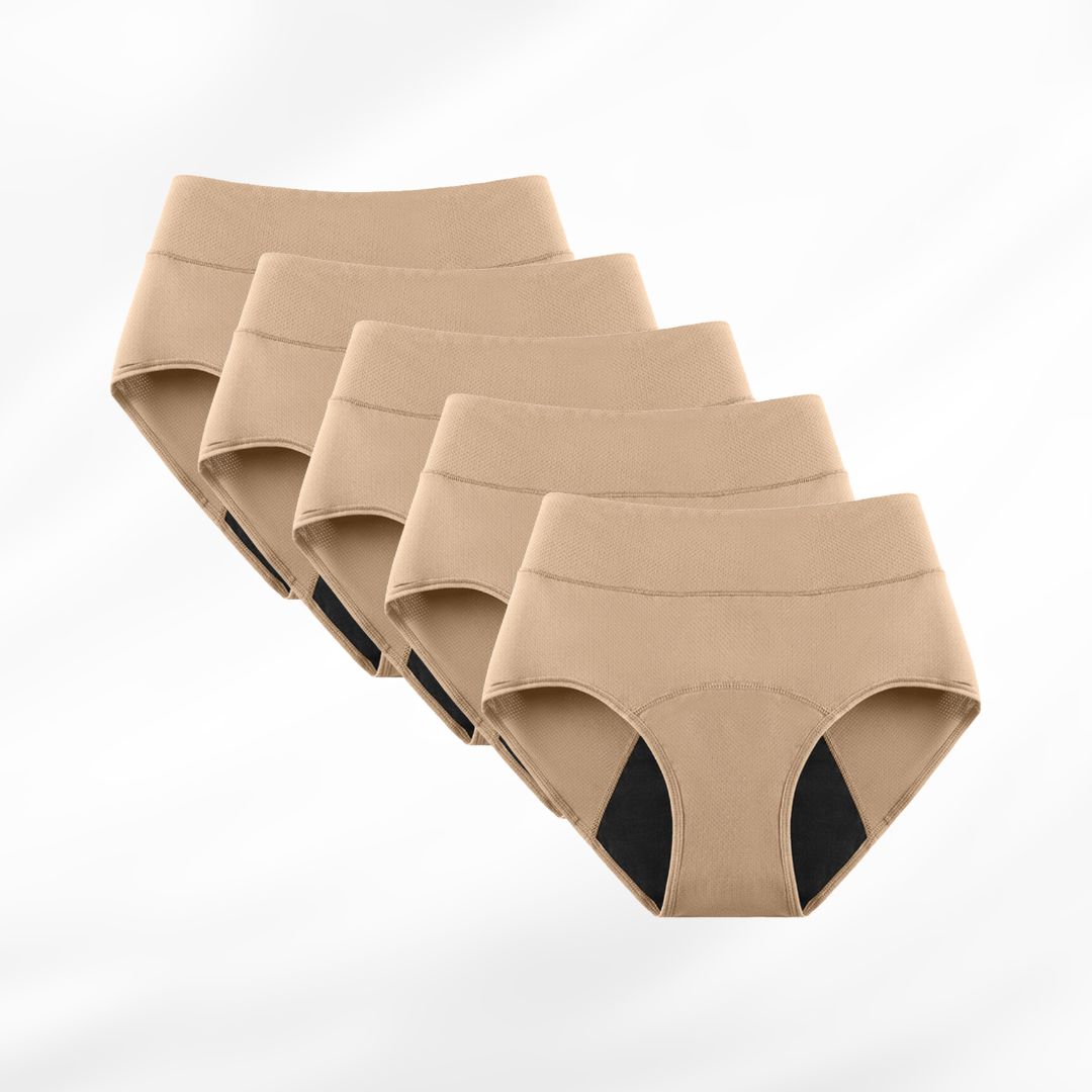 (Set of 5) Leakproof Underwear