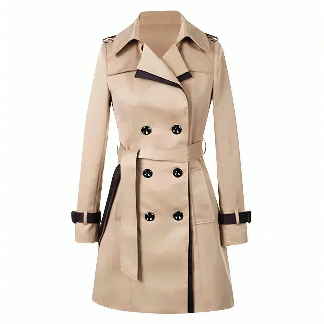 Felicite | Elegant Long Trench Coat