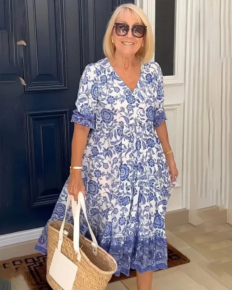 LIA | Graceful Floral Dress with an Airy Feel