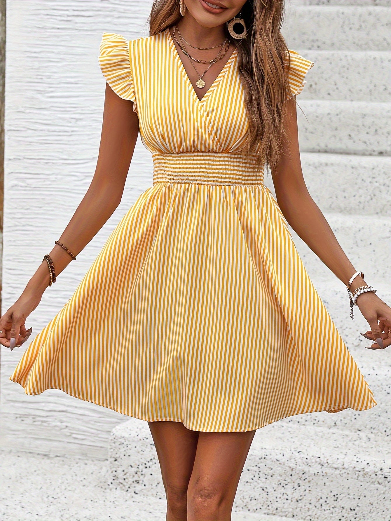 Striped Summer Dress by Dany