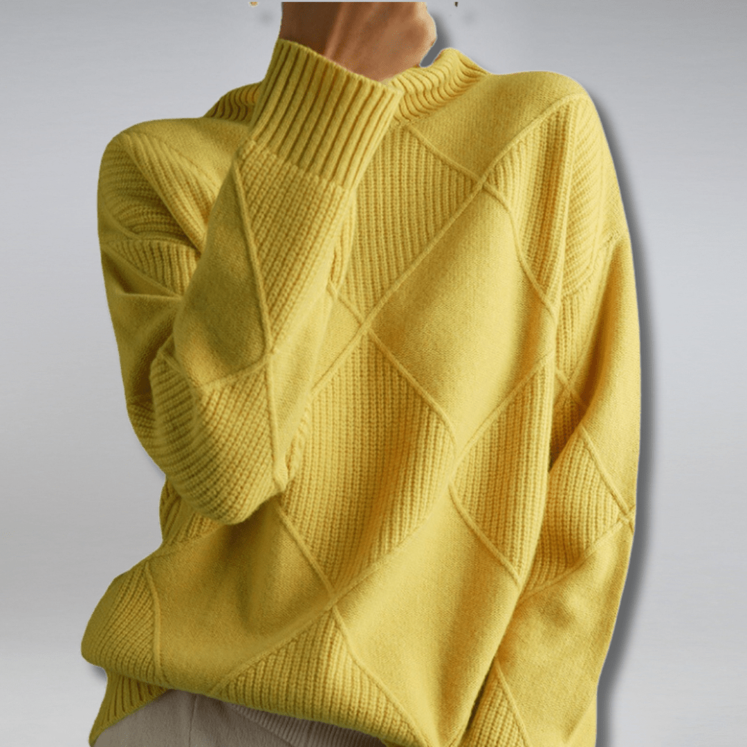 Alice | Cozy Turtleneck Knit Sweater