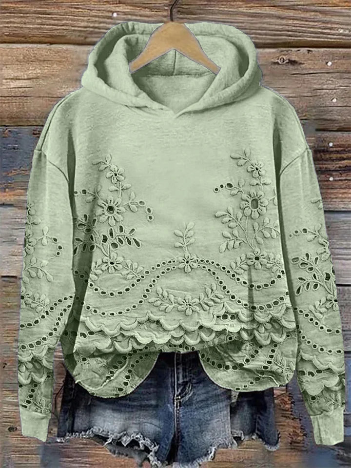 Monique | Casual hoodie with stylish print