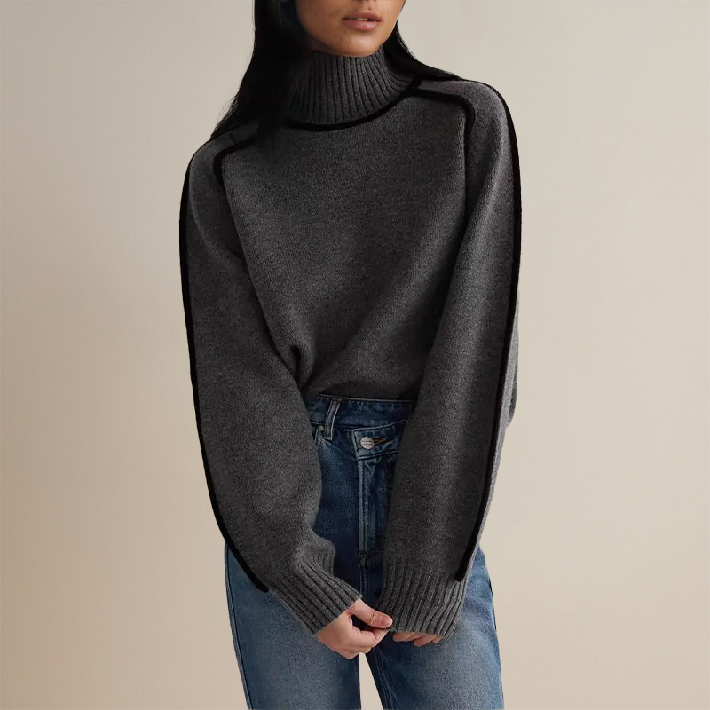 Malia | Designer Turtleneck Sweater