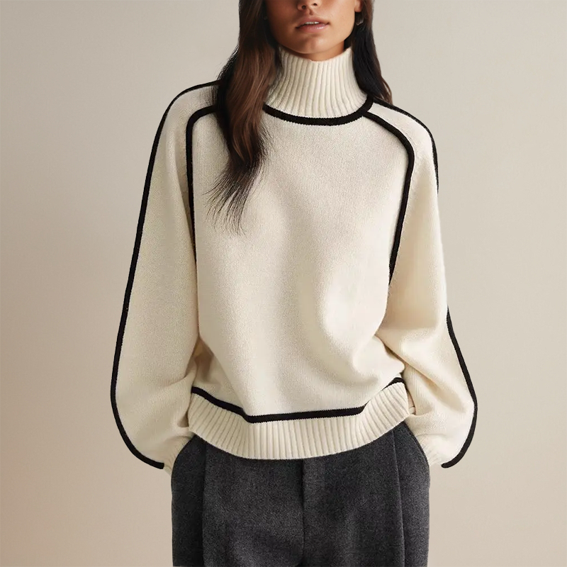 Malia | Designer Turtleneck Sweater