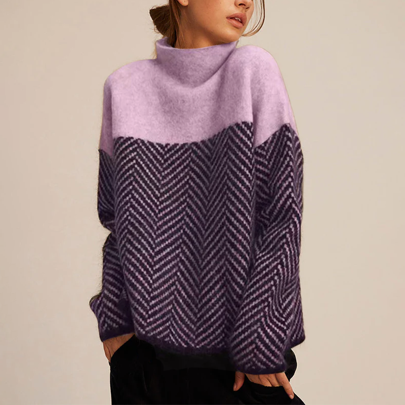 Imani | Cozy Turtleneck Knit Sweater