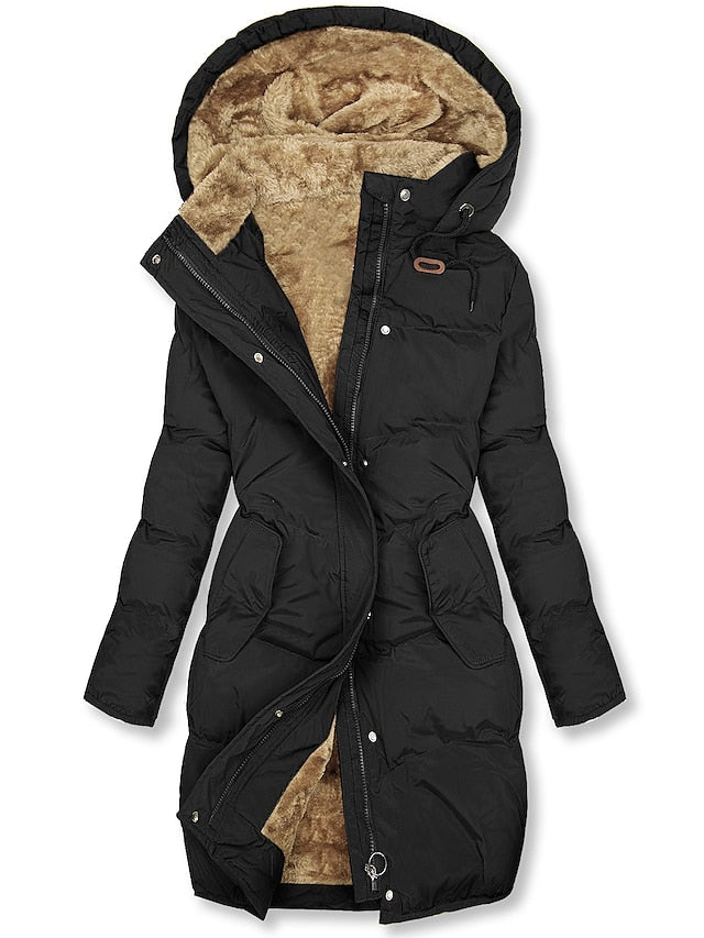 Magrite | Extended-Length Hooded Puffer Coat