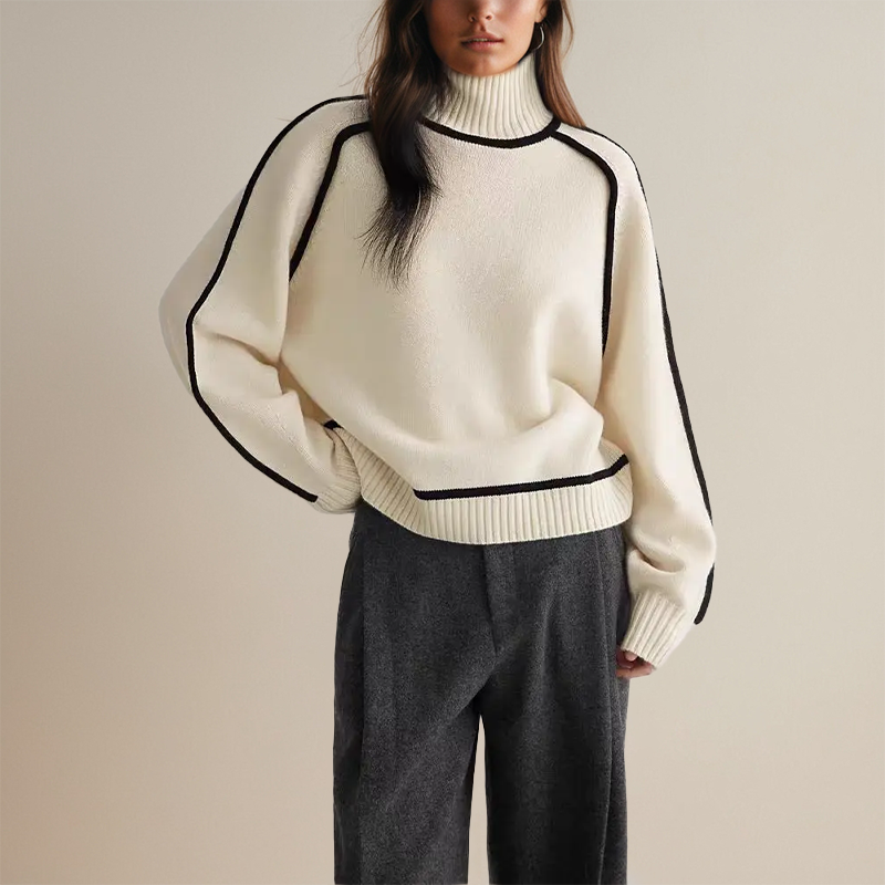 Malia | Designer Turtleneck Sweater