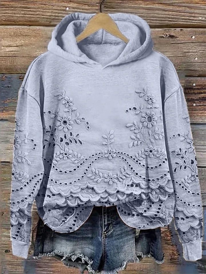 Monique | Casual hoodie with stylish print