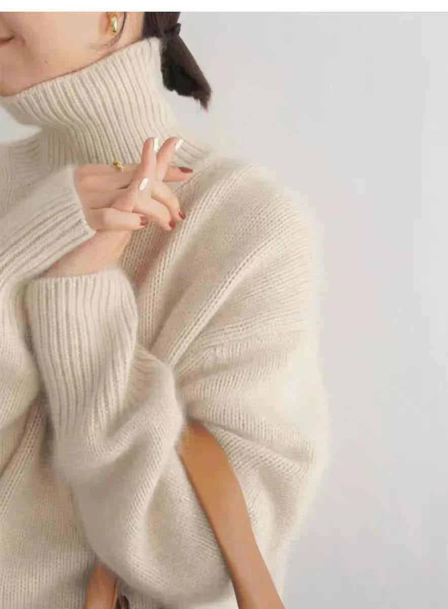 Larine | Cozy Turtleneck Knitwear