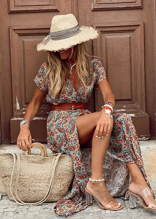 Tahlee | Stylish Bohemian Maxi Dress