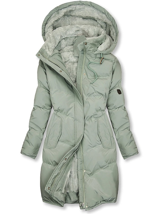 Magrite | Extended-Length Hooded Puffer Coat