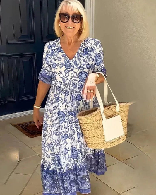 LIA | Graceful Floral Dress with an Airy Feel